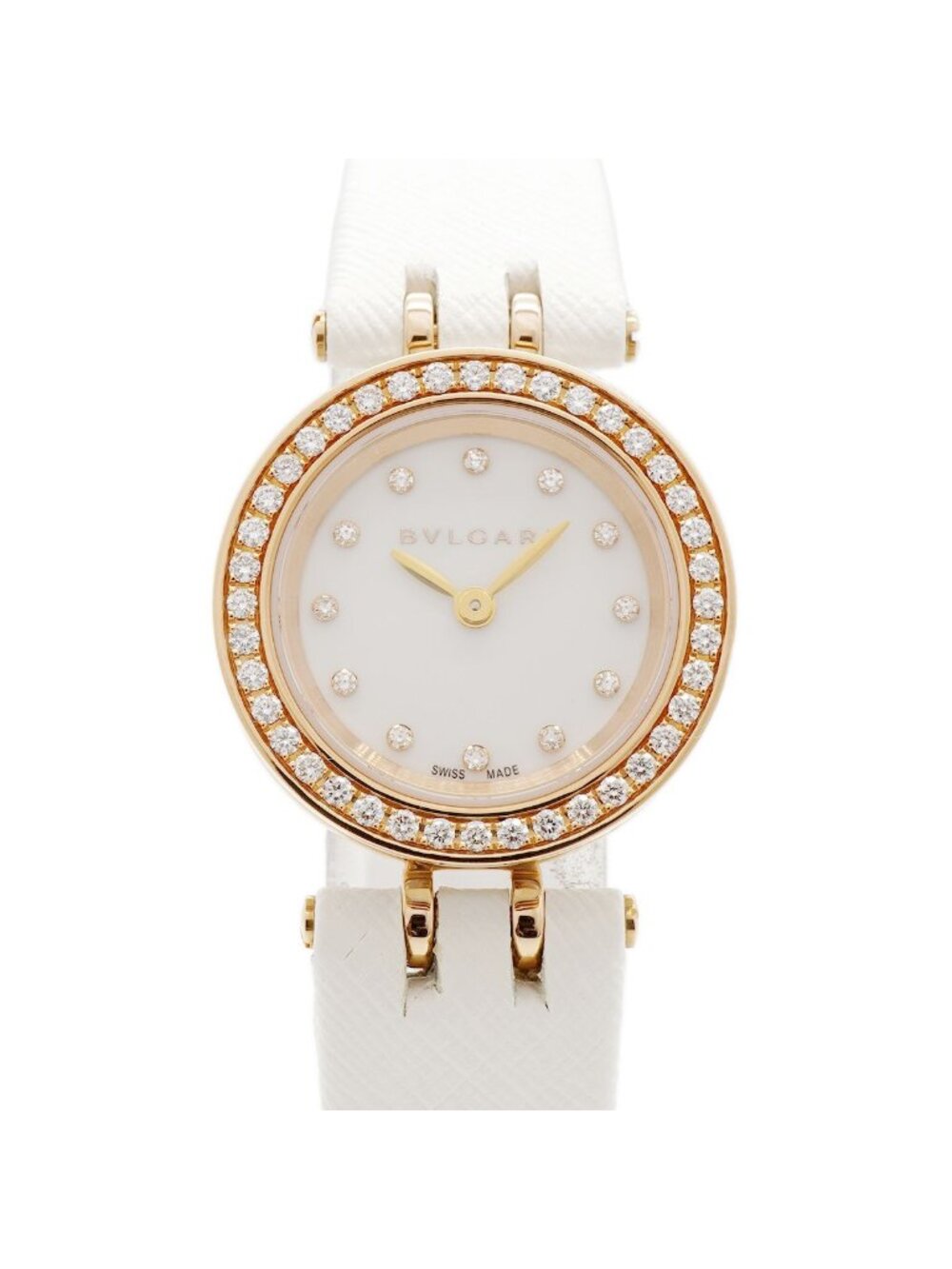 Bvlgari Bulgari B.zero1 Diamond White Dial Watch